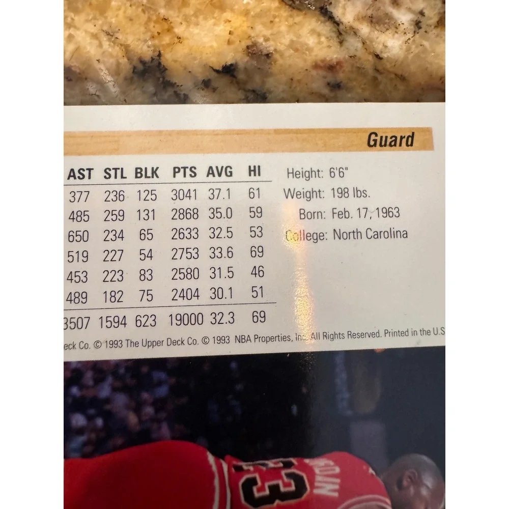 Michael Jordan #P5 1992-93 Upper Deck McDonald's NBA Fantasy Packs Chicago Bulls